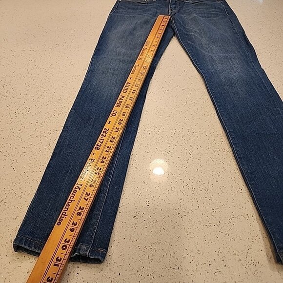 Levis Slight Curve Modern Rise Skinny Denim Jeans Size 6 28 - Picture 2 of 7